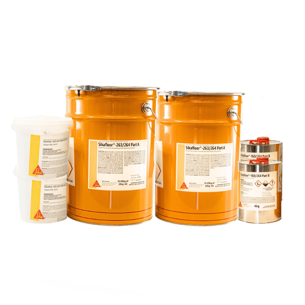 Sika 70sqm, Two Coats, Single Colour Epoxy Flooring Package