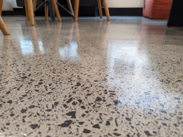 Clear finish systems and concrete sealers for surface protection and enhancement