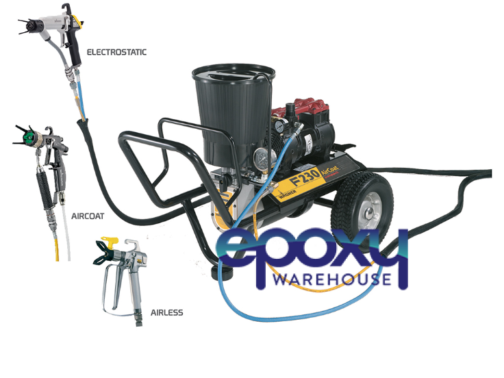 3 in 1 Electrostatic, AirCoat and Airless System