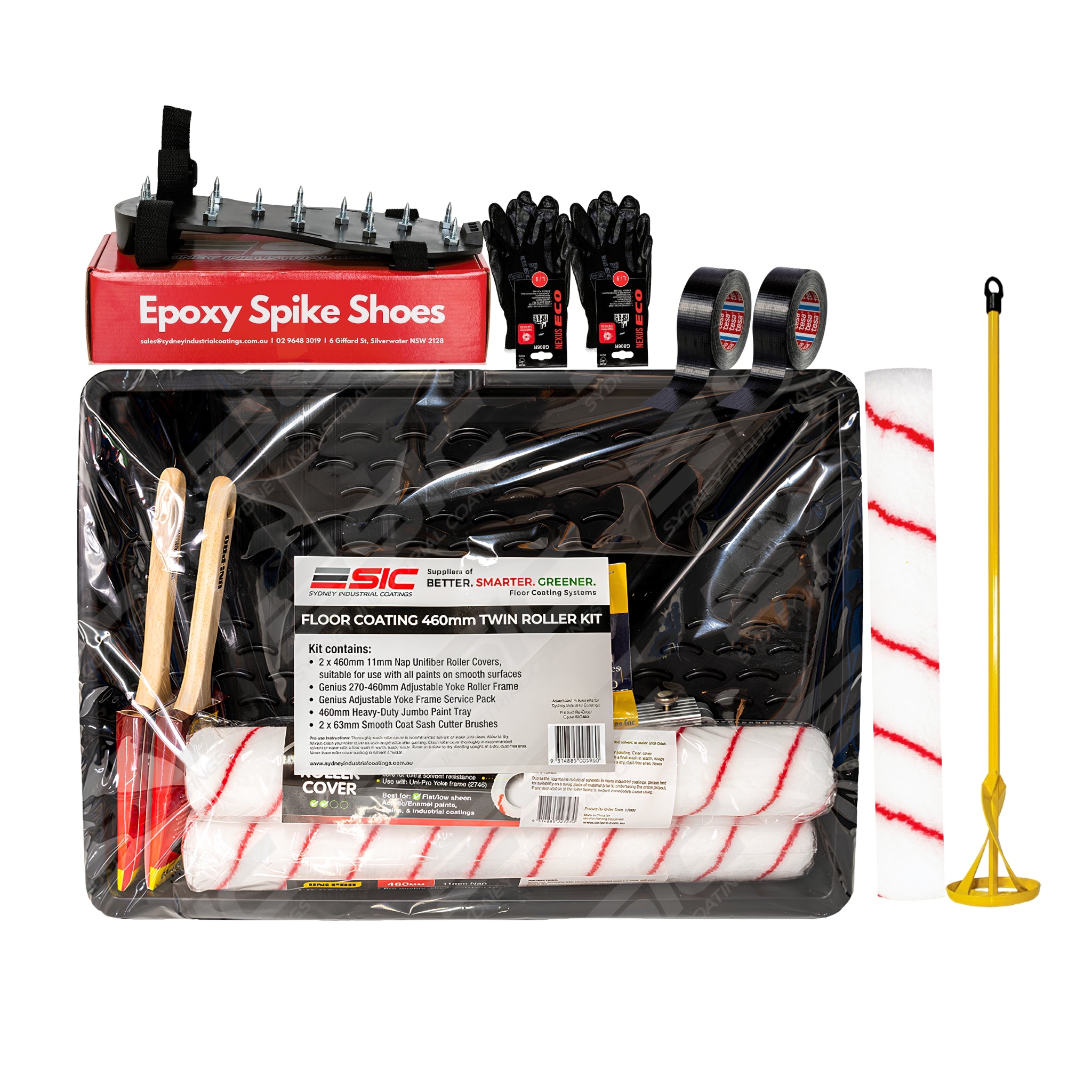 Epoxy Flooring Application Accessories Kit – Complete Pack