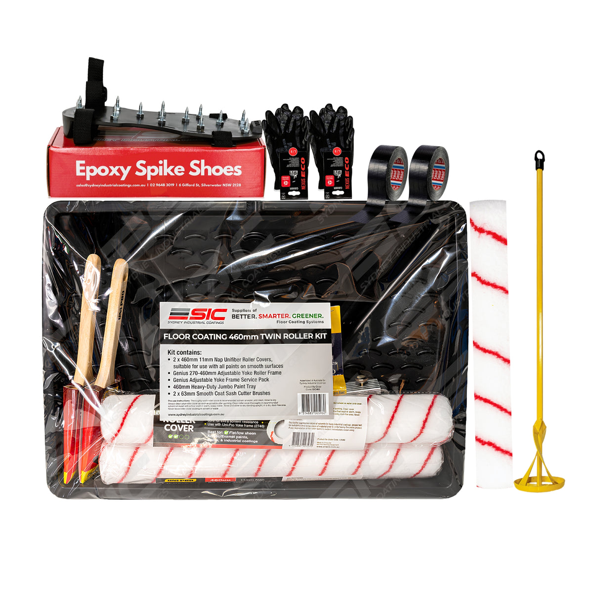 Epoxy Flooring Application Accessories Kit – Complete Pack