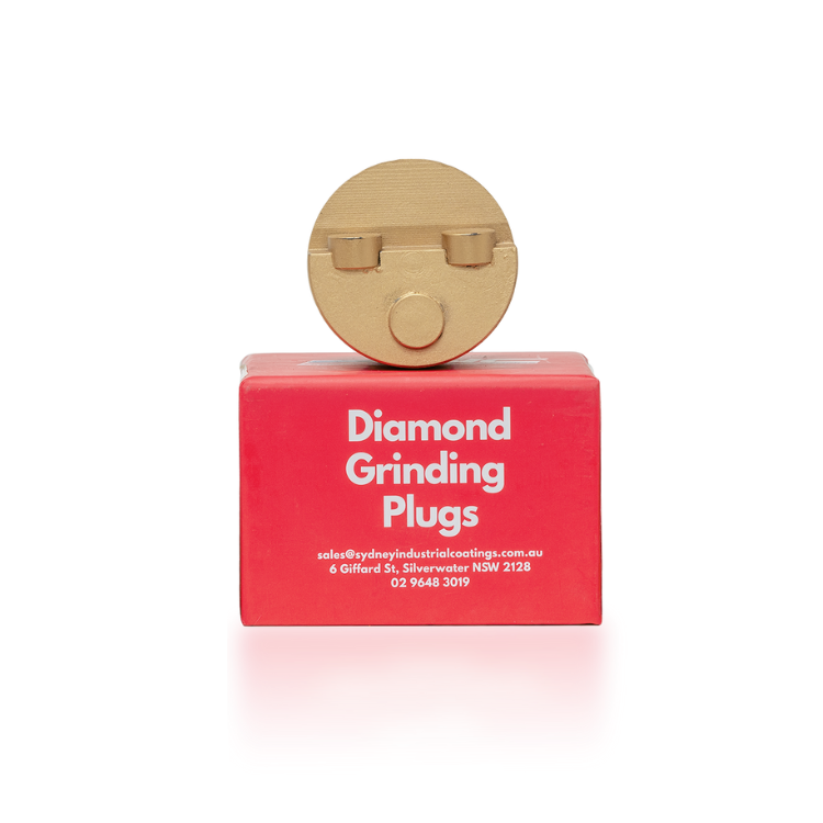 50mm Diamond Grinding Plugs PCD for concrete surface preparation.