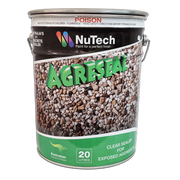 Nutech Agreseal Clear for clear protective coating.