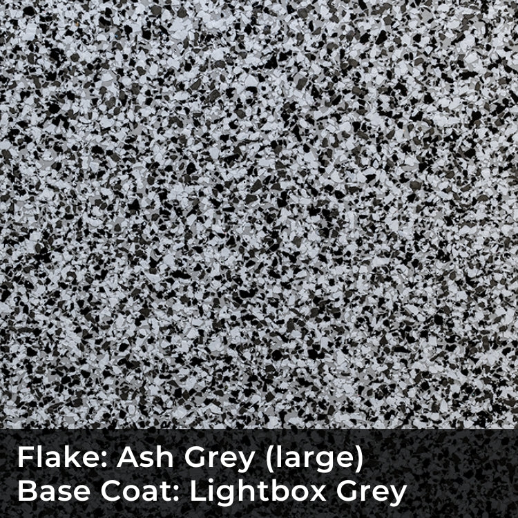 40sqm Full Flake Epoxy Flooring Garage Package