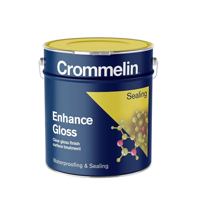 crommelin enhance gloss finish concrete sealer