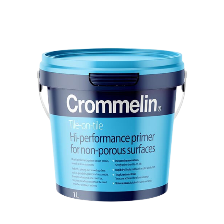 Crommelin Tile-on-Tile Primer for non-porous surface adhesion