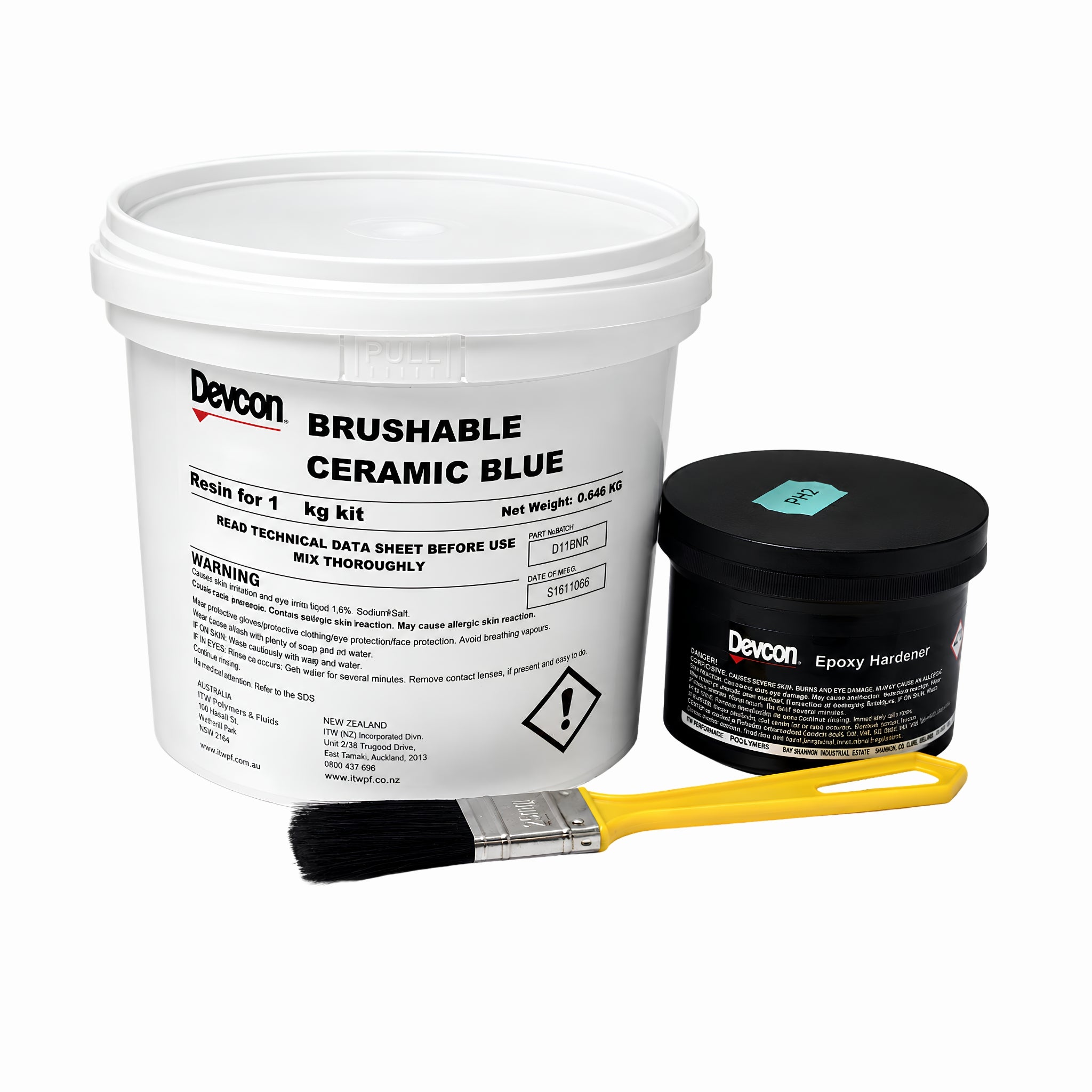 Devcon Brushable Ceramic 1KG | Ceramic Filled Epoxy Coating