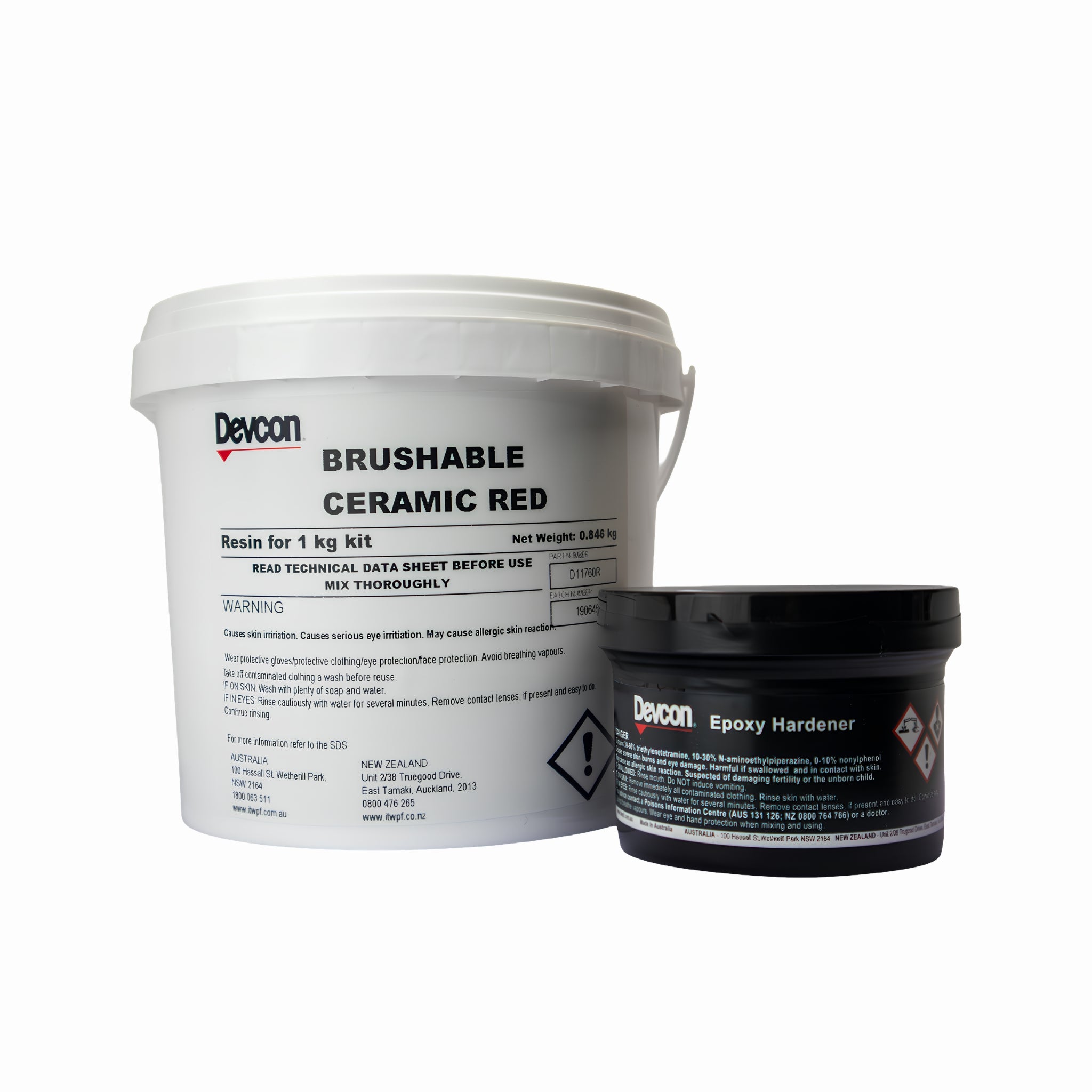 Devcon Brushable Ceramic 1KG | Ceramic Filled Epoxy Coating