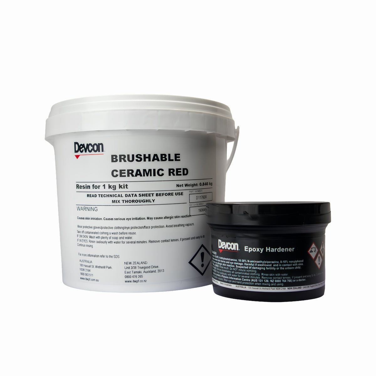 Devcon Brushable Ceramic 1KG | Ceramic Filled Epoxy Coating