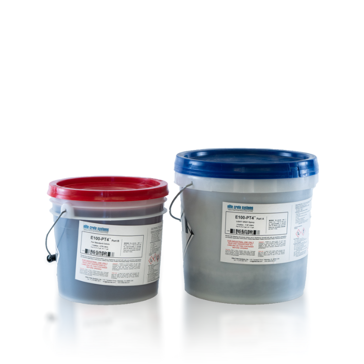 Elite Crete Systems E100 Series PT4 Pretinted Epoxy for industrial coatings.