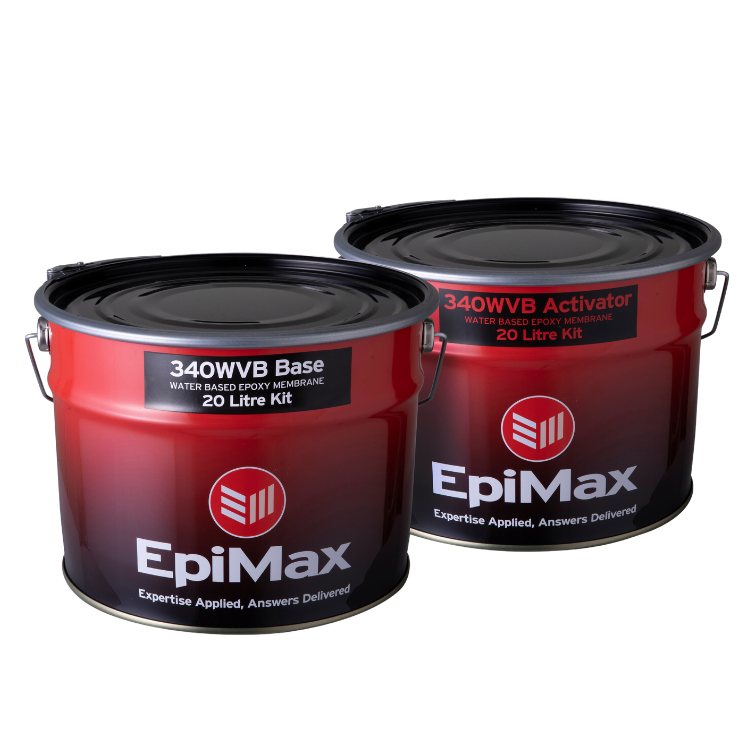 EpiMax 340 WVB for water-based epoxy coatings.