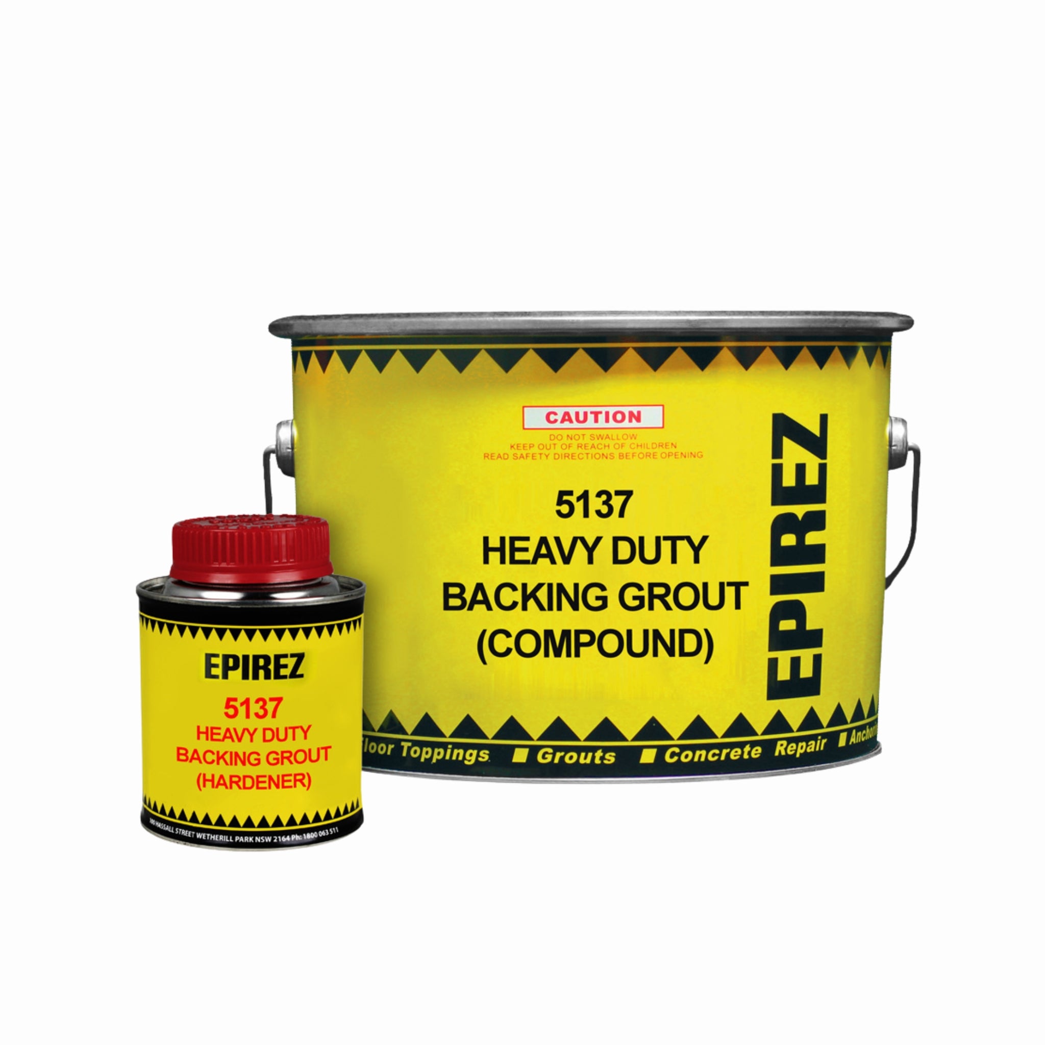 Epirez Heavy Duty Backing Grout 5137 10kg Green