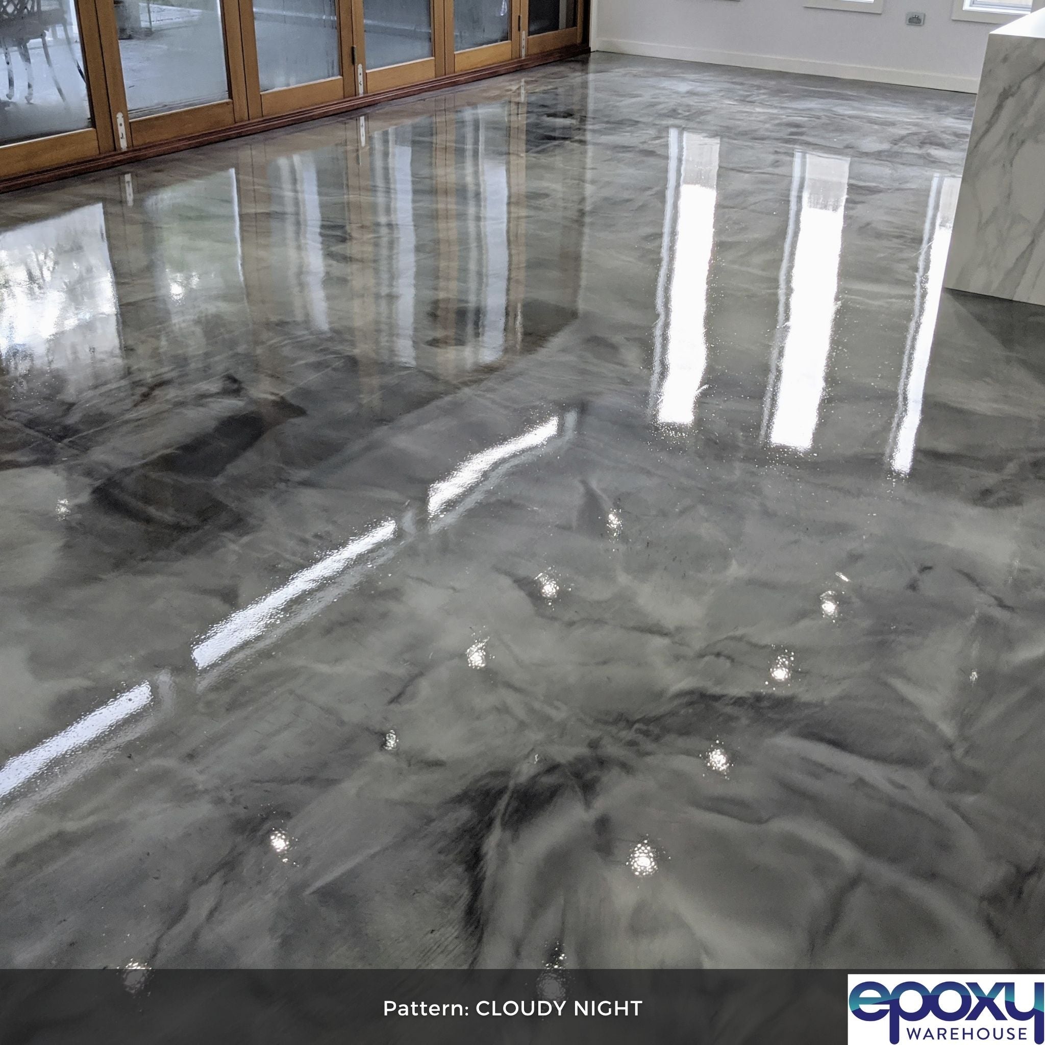 Ultrakote Ultra Metallic 100% Solids Self Levelling Epoxy Flooring Resin 15L Kit