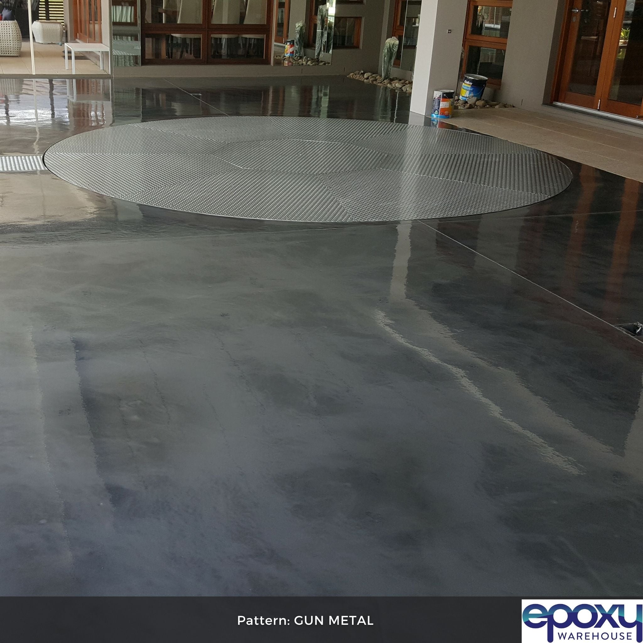 Ultrakote Ultra Metallic 100% Solids Self Levelling Epoxy Flooring Resin 15L Kit