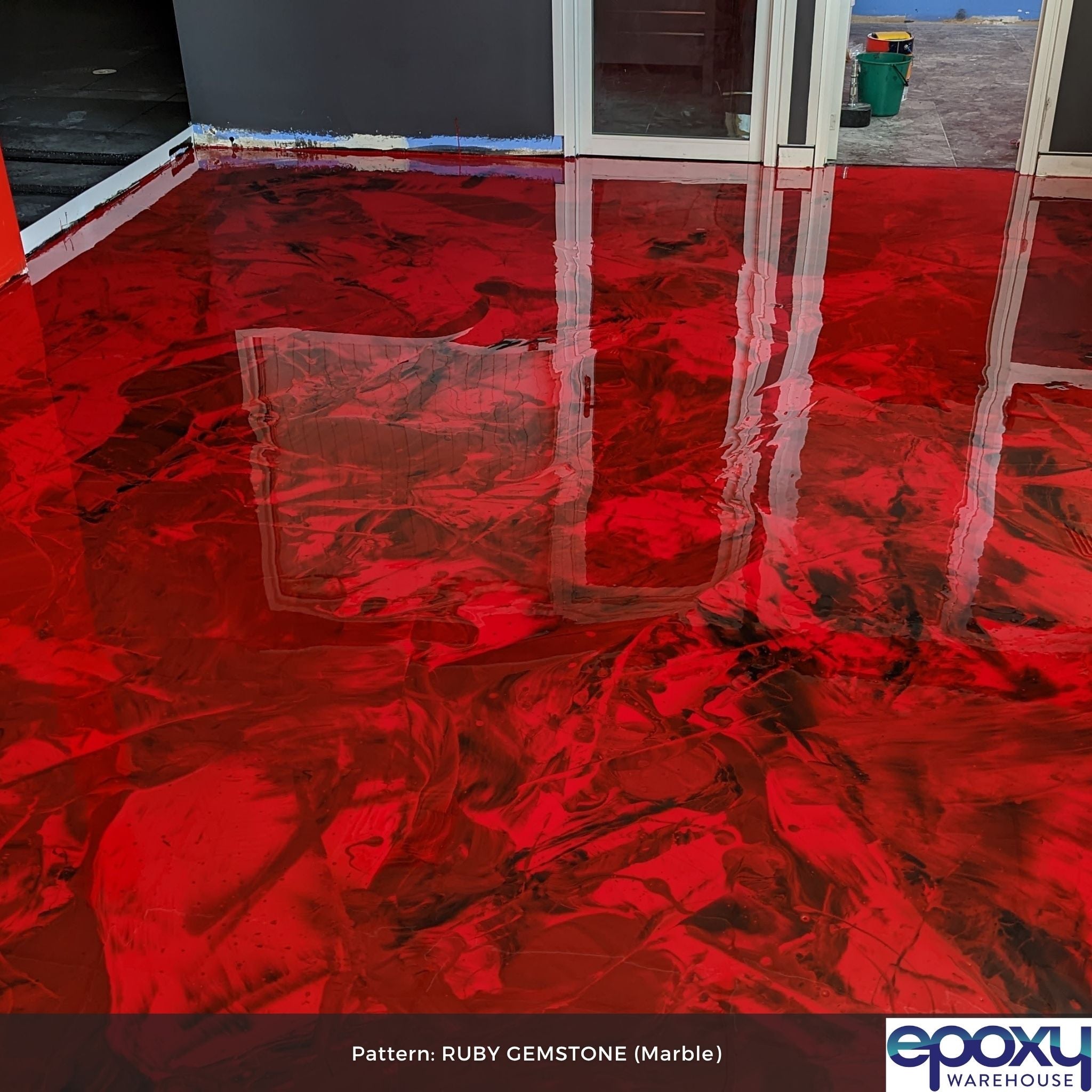 Ultrakote Ultra Metallic 100% Solids Self Levelling Epoxy Flooring Resin 15L Kit