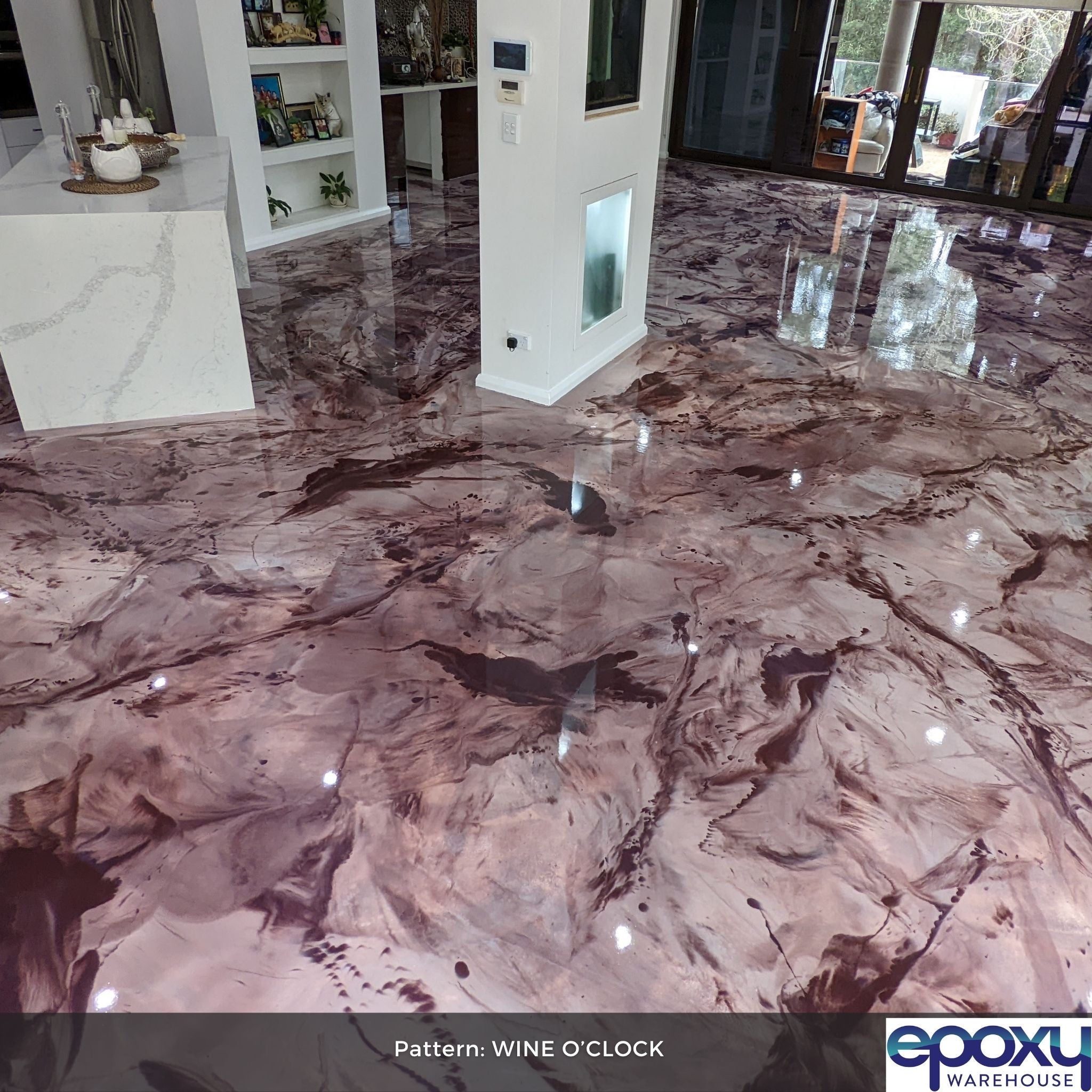 Ultrakote Ultra Metallic 100% Solids Self Levelling Epoxy Flooring Resin 15L Kit