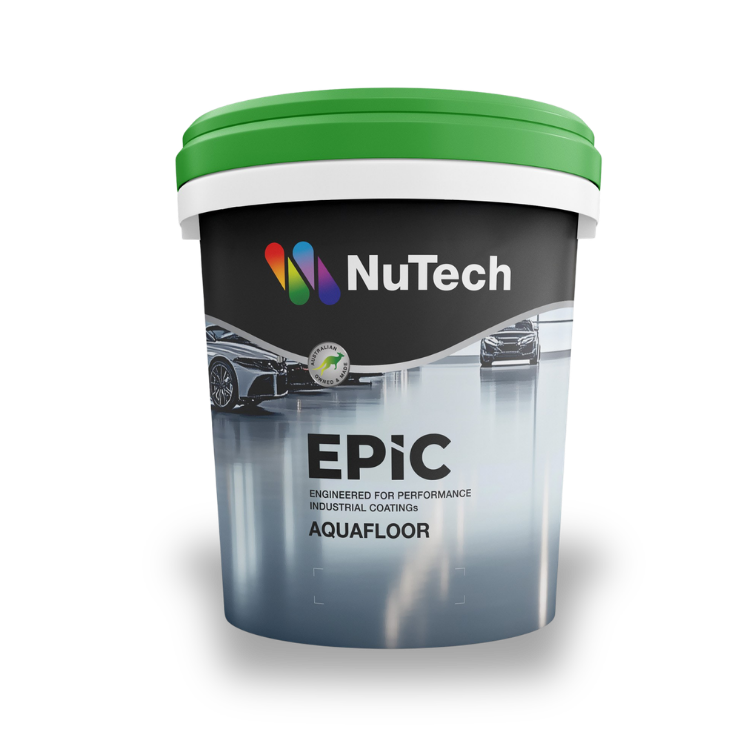 Epic AquaFloor Water Based Polyurethane Concrete Clear Coating