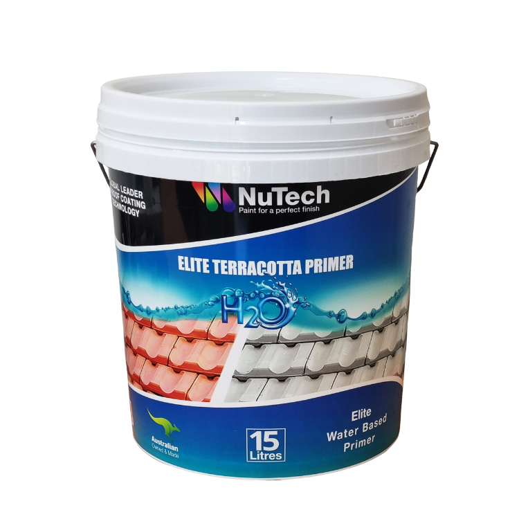 Nutech Elite Terracotta Primer 15L for terracotta roof tiles