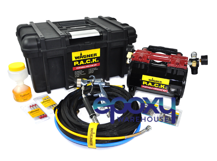 Wagner P.A.C.K ( Portable Aircoat Kit) Premium w/AC4600 gun