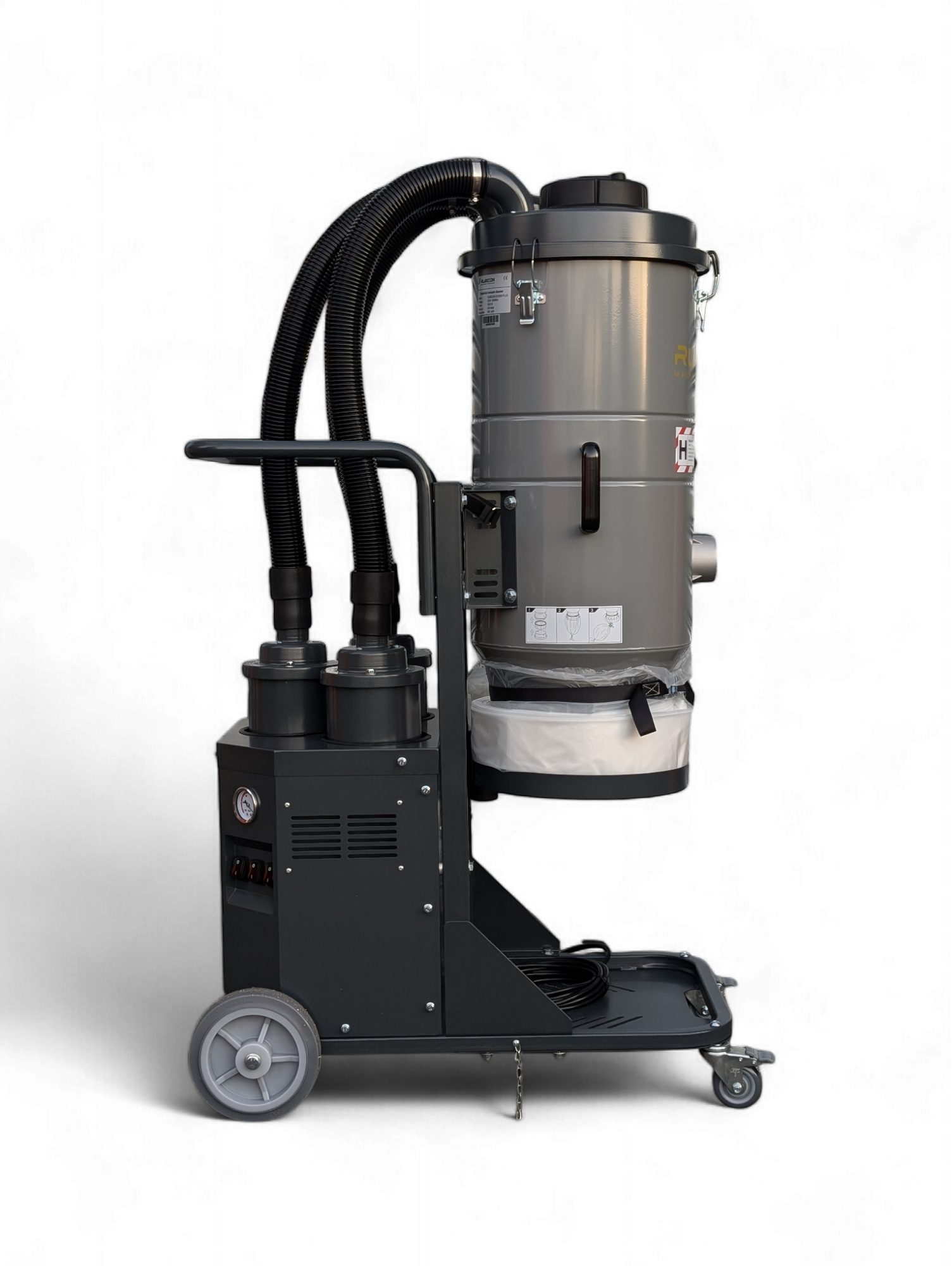 Rubicon DE2000 - Twin Motor Dust Extractor with HEPA Filters