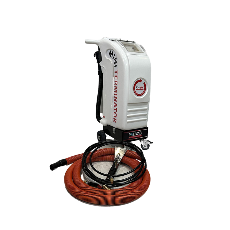 polivac mini terminator carpet extractor for small cleaning areas