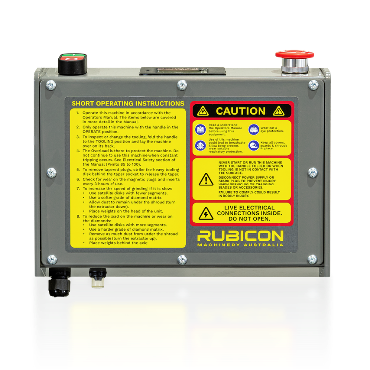 Rubicon 480 Concrete Flooring Grinder