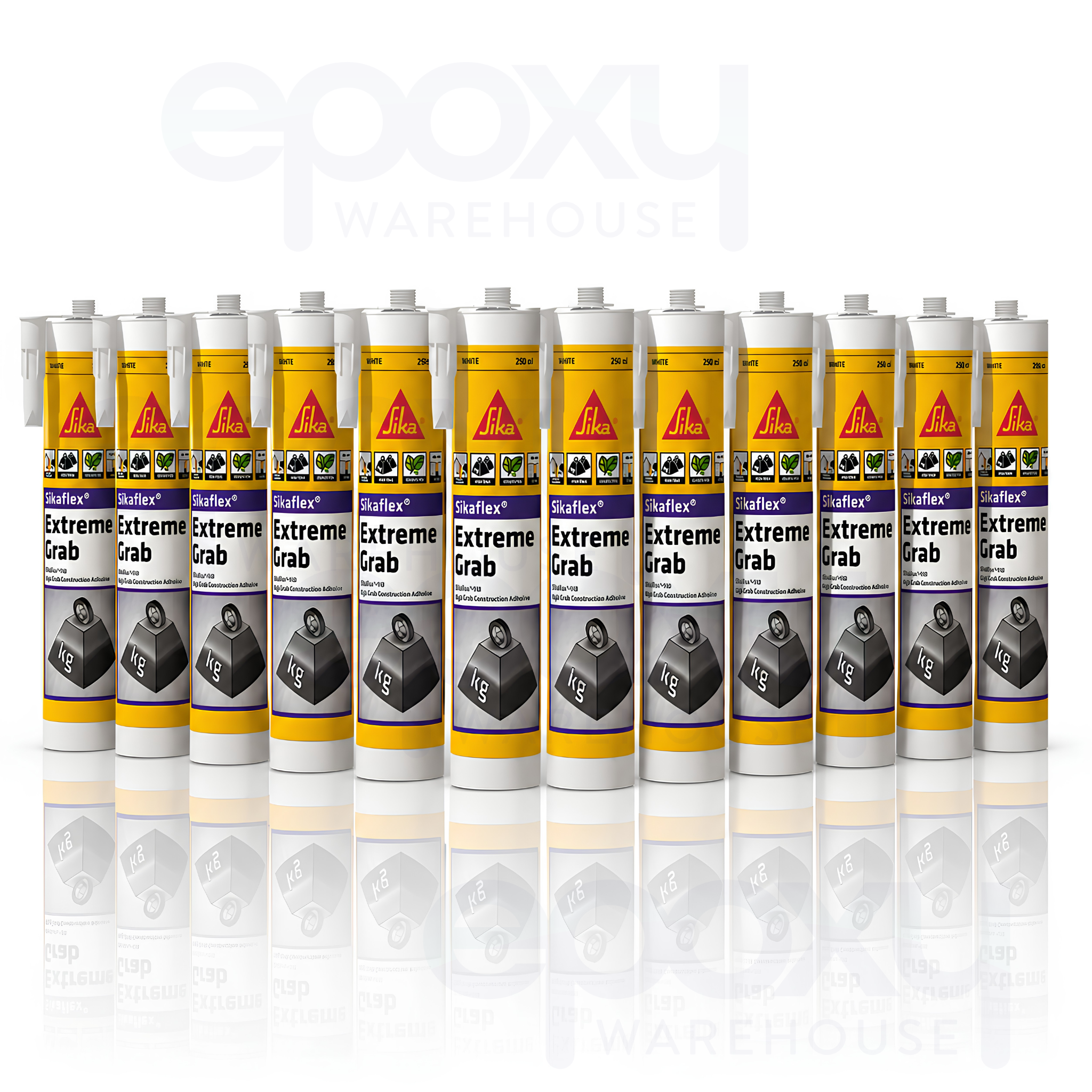 Sikaflex 118 Extreme Grab | High Tack Construction Adhesive (Box of 12 x 290ml)