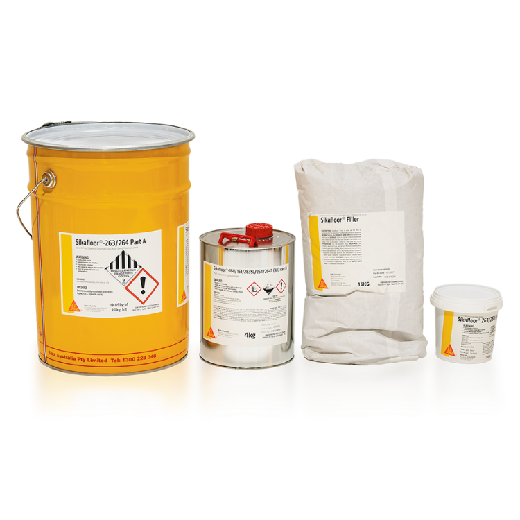 Sikafloor 263SL for self-leveling epoxy floor coating