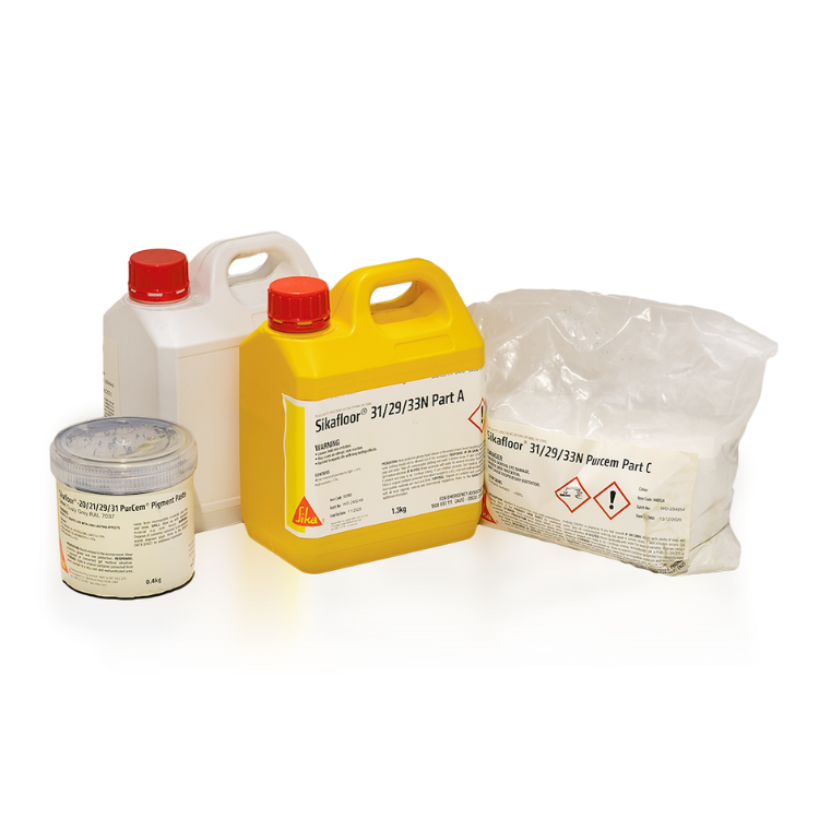 Sikafloor 31 PurCem for industrial flooring.