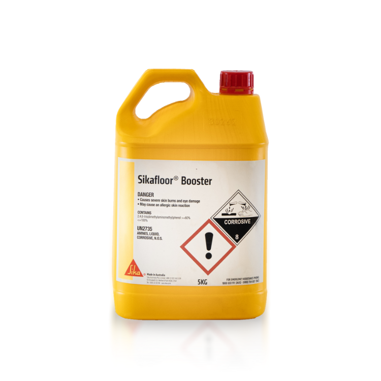 sikafloor booster comes in 5kg box to make your floor premium