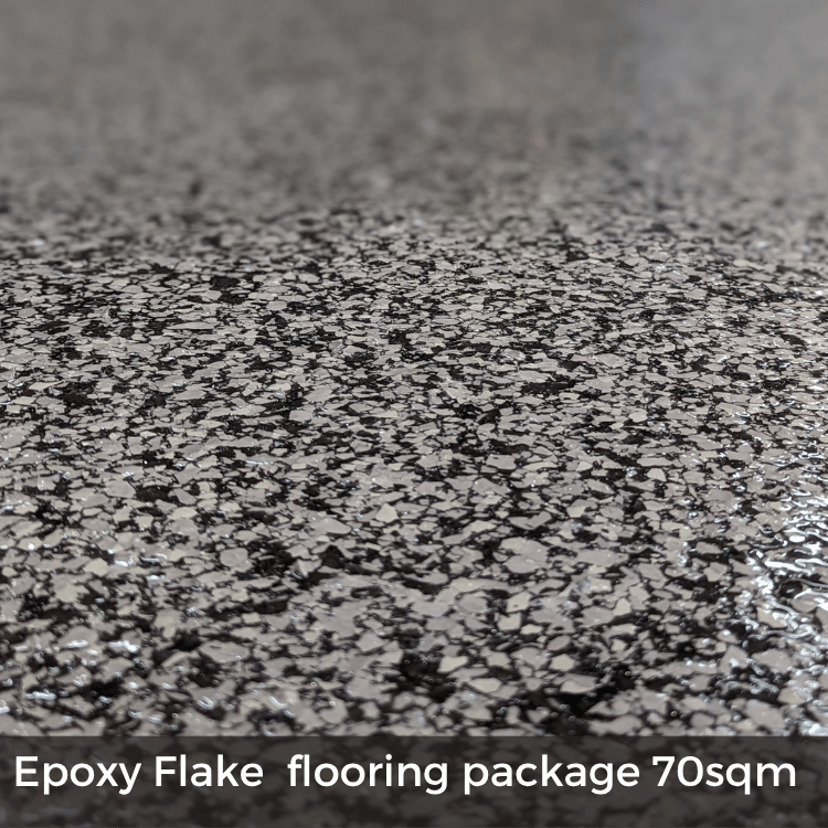 70sqm Sikafloor Full Epoxy Flake Package