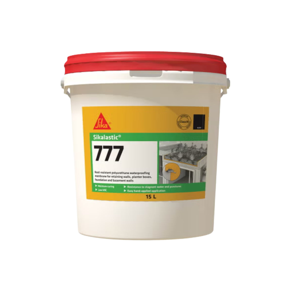 Sikalastic-777 Waterproofing Membrane 15L Black