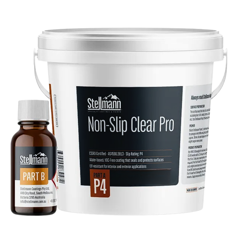 CSIRO certified non slip coatings for safer outdoor areas - Stellmann Clear PRO P4