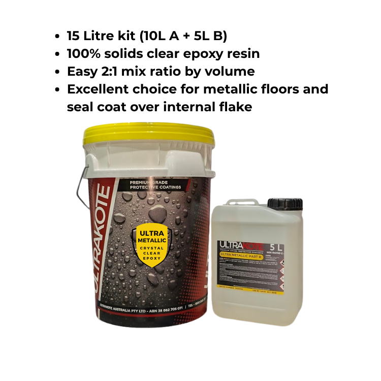 Ultrakote Ultra Metallic 15L Kit