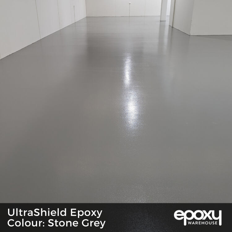 Solid Colour Epoxy Flooring Package for Garages, up to 40sqm