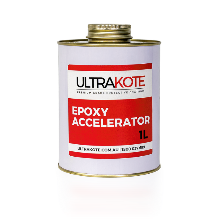 Ultrakote Epoxy Accelerator for faster curing.