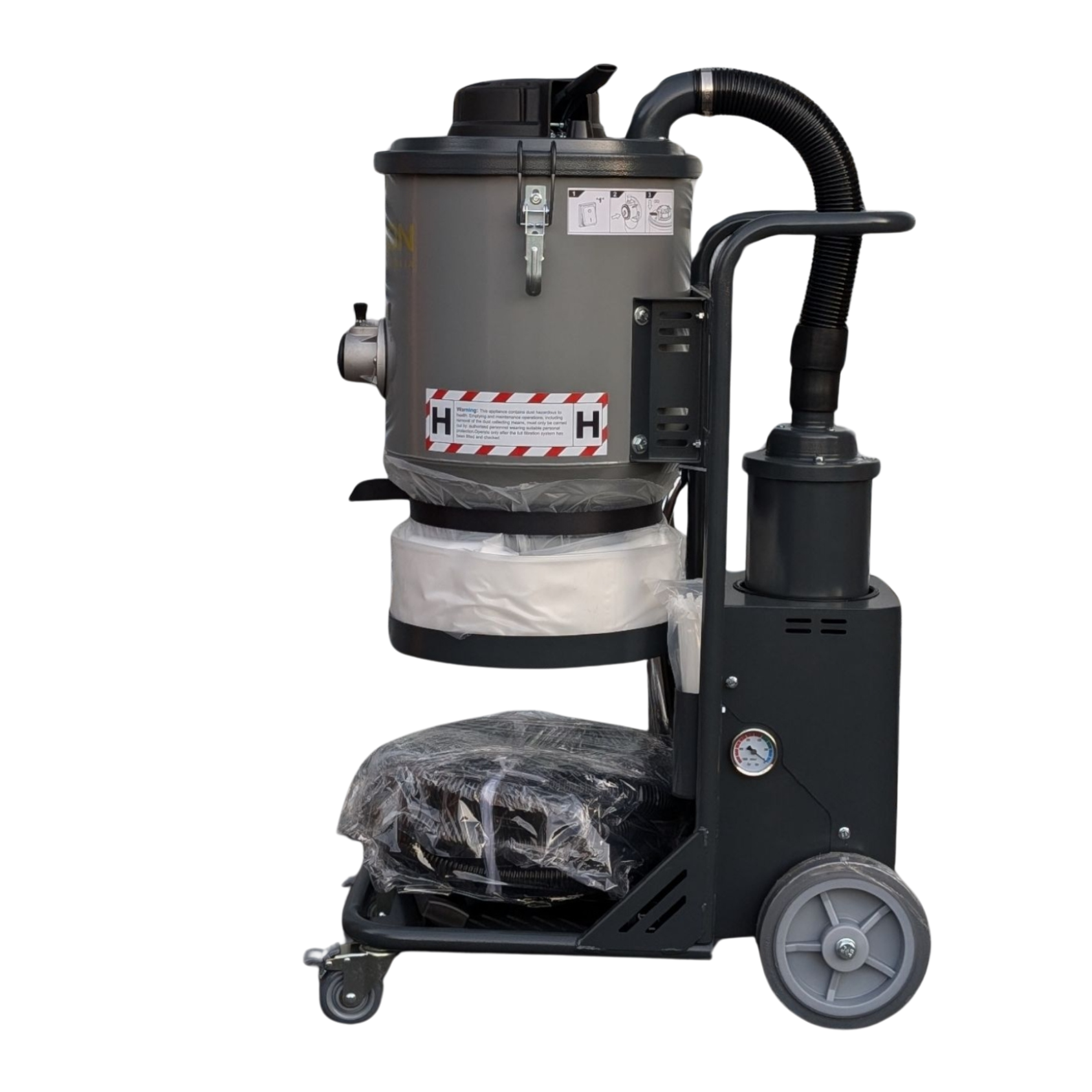 industrial vacuum cleaner DE1000 with hepa filter cleaning