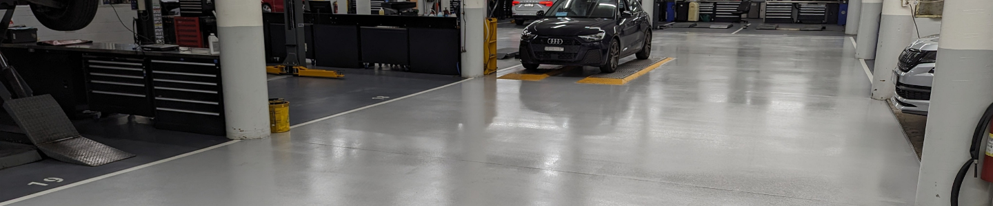 Workshop Epoxy Flooring