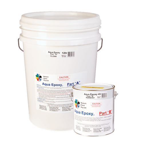 Nutech EPiC aqua Epoxy for premium floor coating