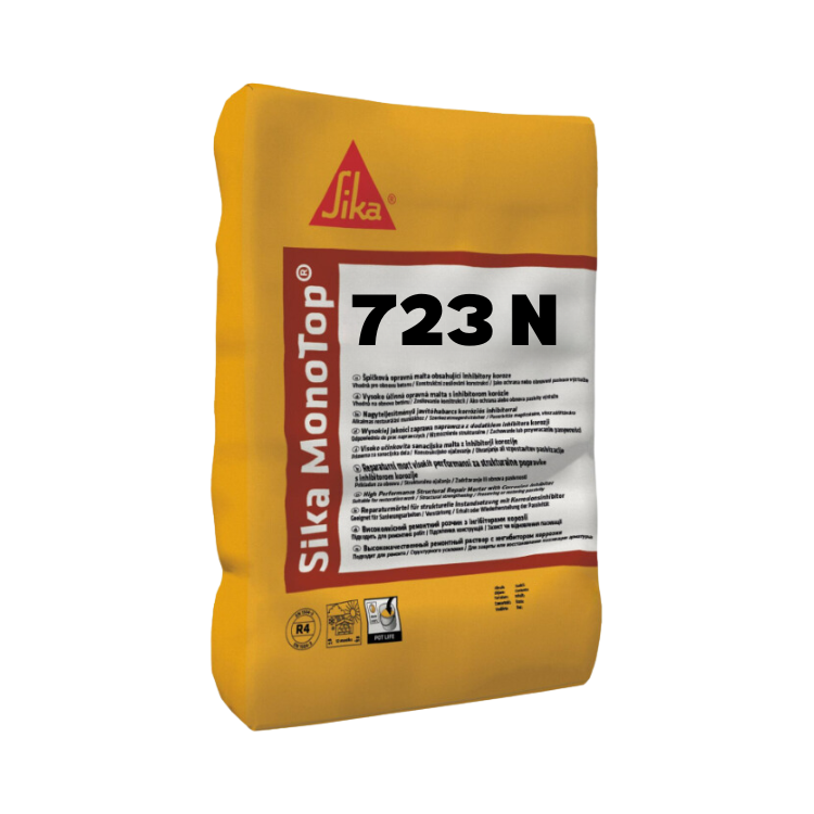 Sika MonoTop 723N for high-performance concrete repair.