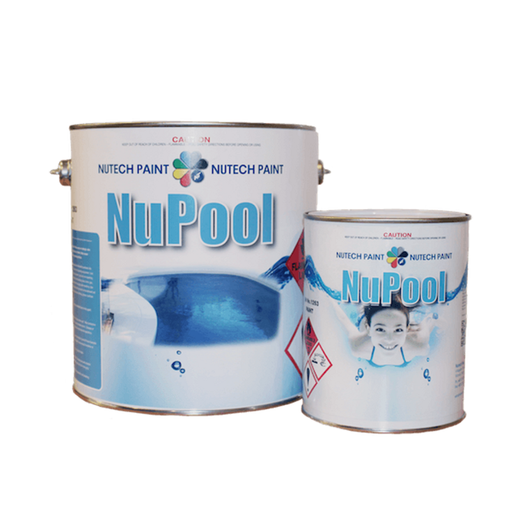 Nutech Nupool Epoxy for high-quality pool coating.