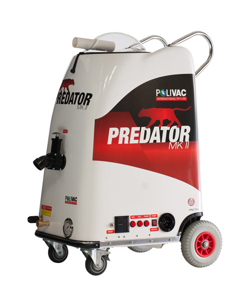 Polivac Predator MK2 Carpet Extractor - carpet and upholstery cleaning.