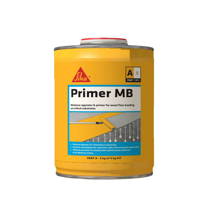 Sika Primer MB for moisture barrier and surface preparation