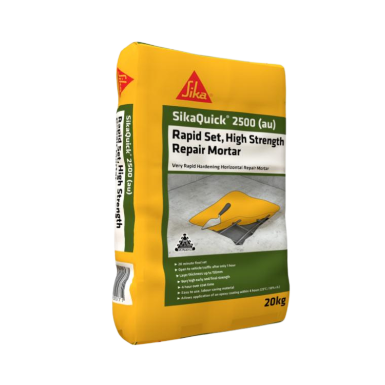 Sika Quick 2500 AU for fast-setting concrete repair