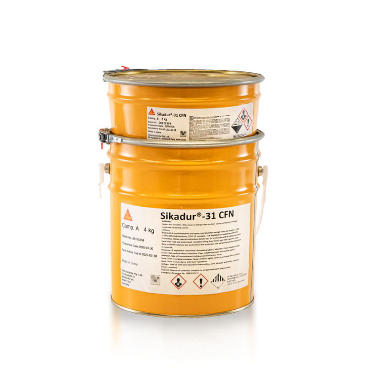 Sikadur 31 CF for epoxy-based concrete repair and surface finishing