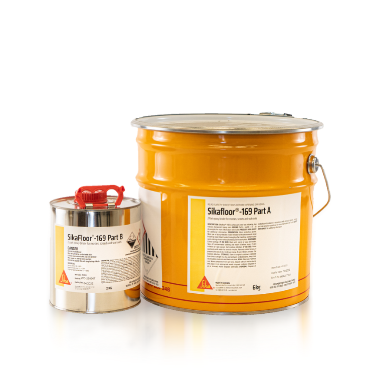 Sikafloor 169 clear epoxy resin 8kg kit
