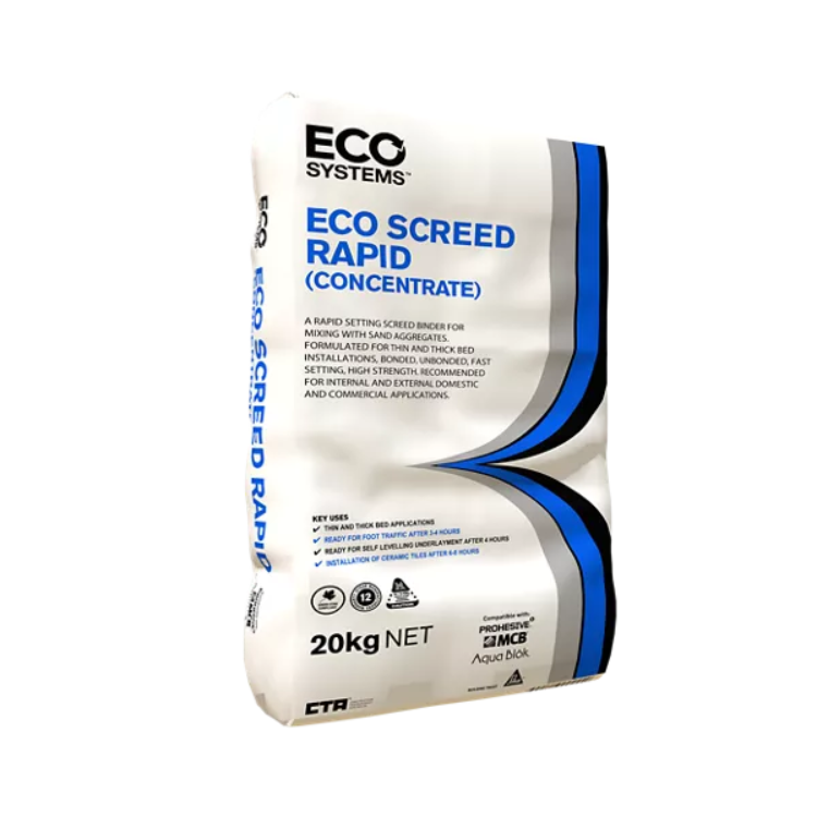 Eco Screed Rapid Concentrate for fast-setting floor screeding