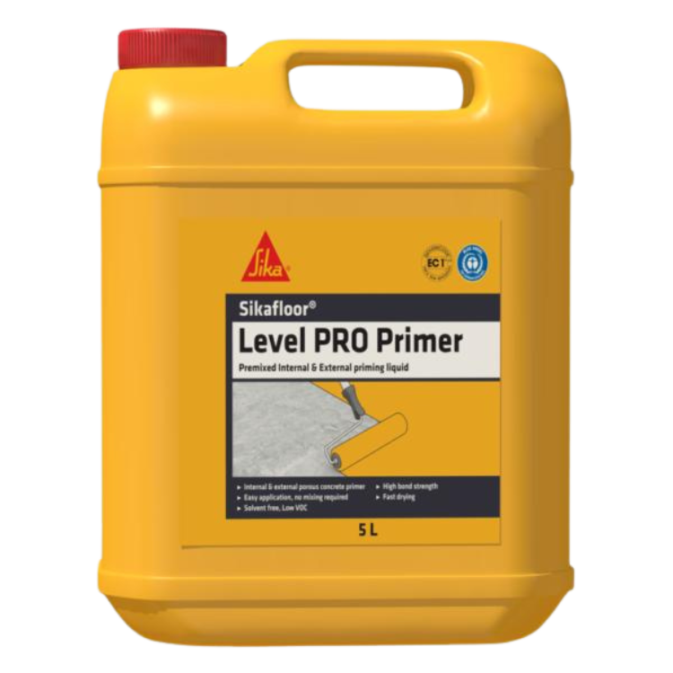 Sikafloor Level Pro Primer for optimal surface preparation before leveling