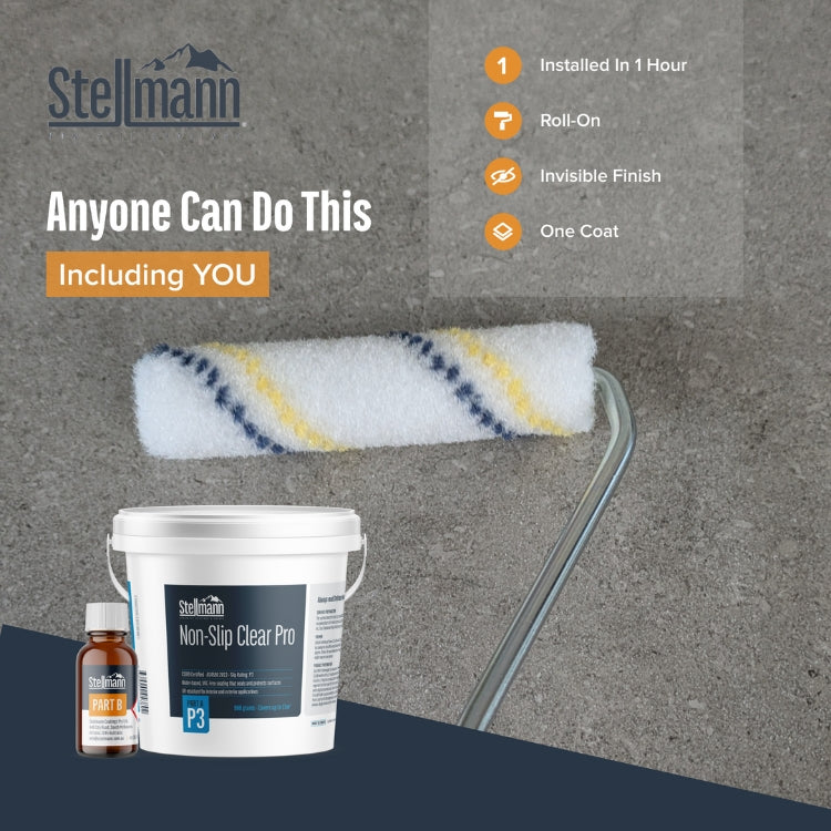 Stellmann Non-Slip Clear PRO P3