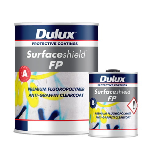 SURFACESHIELD® FP waterborne clear coat for graffiti-resistant protection